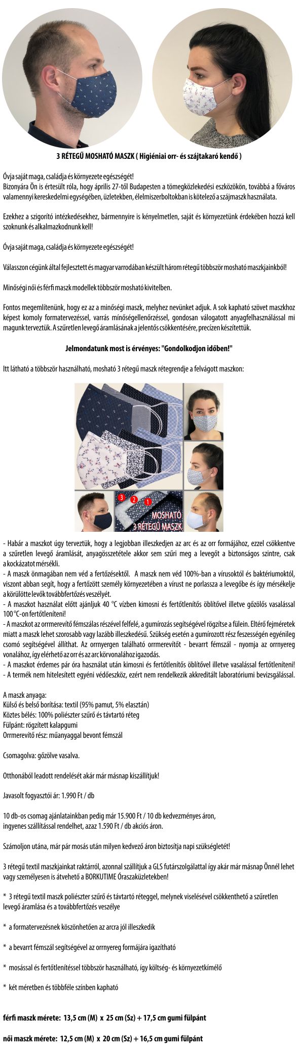Maszk MASZK-CS5 portré kép